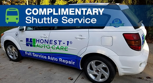 Complimentary Local Shuttle Service | Honest-1 Auto Care Clarksville
